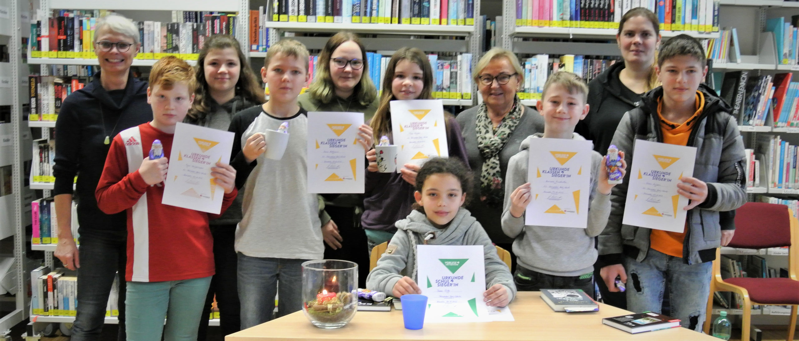 Sarah Witte C Gewinnt Den Vorlesewettbewerb An Der Stemweder Berg